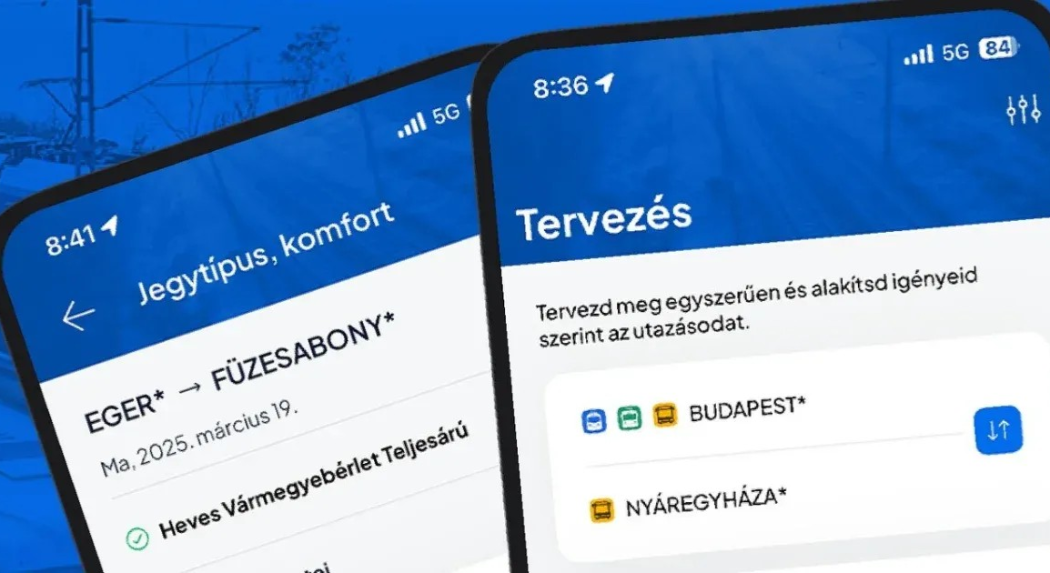 MÁV: tesztelik a MÁV+ új applikációt