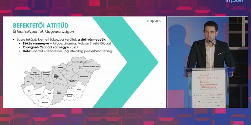 INFOTÉR CONTECH 2025 – AZ IPARI PARKOK MÚLTJA ÉS JÖVŐJE: Honnan hová tartunk? (Albrecht Armand)