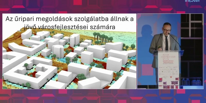 INFOTÉR CONTECH 2025 – Építészet és űripar (Dr. Paulinyi Gergely)
